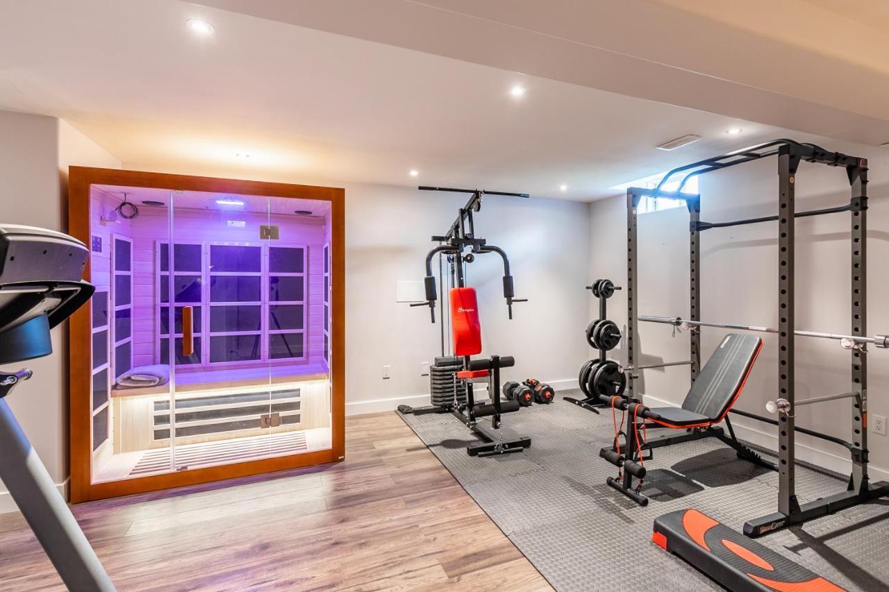 Luxury 3Br 2Ba Townhome With Private Hot Tub, Gym, Bbq By Globalstay ฮามิลตัน ภายนอก รูปภาพ